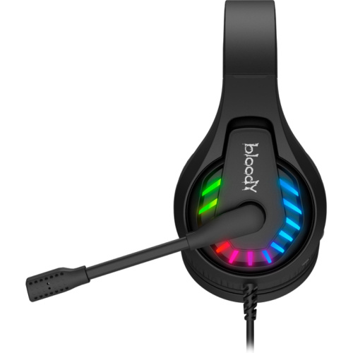 G230 Наушники с микрофоном A4Tech Bloody G230 черный 2м накладные USB оголовье (G230) фото 2 G230 Наушники с микрофоном A4Tech Bloody G230 черный 2м накладные USB оголовье (G230) фото 2