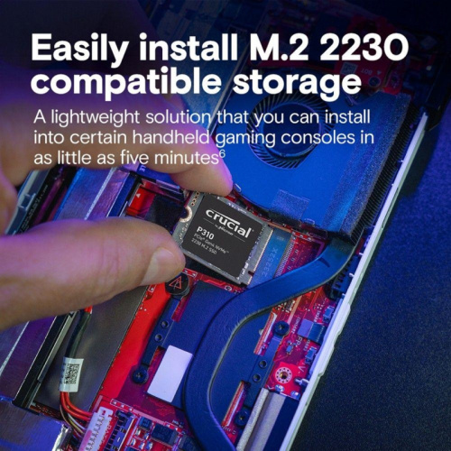 CT2000P310SSD2 Твердотельный накопитель Crucial P310 2TB PCIe Gen4 NVMe 2230 M.2 SSD CT2000P310SSD2 фото 7 CT2000P310SSD2 Твердотельный накопитель Crucial P310 2TB PCIe Gen4 NVMe 2230 M.2 SSD CT2000P310SSD2 фото 7