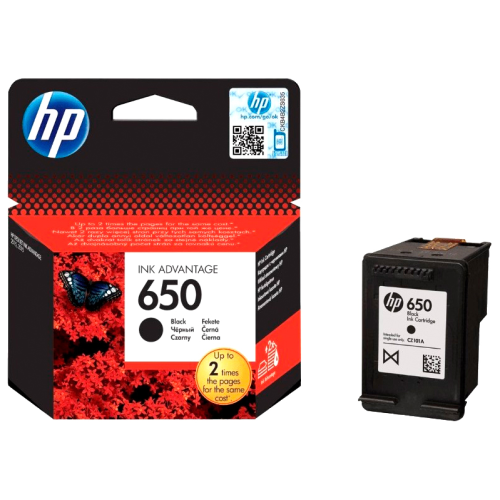 CZ101AK Картридж/ HP 650 Black Ink Cartridge фото 2
