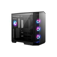 306-7G26R21-HH9 Корпус ПК без блока питания/ Case MSI MAG PANO 100R PZ, Midi-Tower, TG, 4x120mm ARGB, 2xUSB 3.2, 1xUSB 3.2 Type-C, ATX, mATX, mITX Black