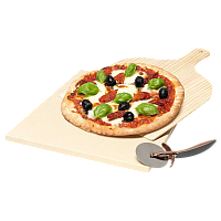 PSS38 Камень для пиццы и выпечки KORTING/ Камень для пиццы и выпечки KORTING, 30 х 38 х 15, сделан из огнеупорной глины