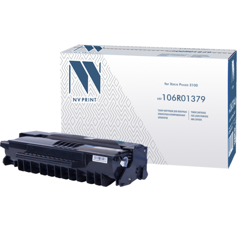 NV-106R01379 -/ Тонер-картридж NVP NV-106R01379 для Xerox Phaser 3100 (4000k) NV-106R01379 -/ Тонер-картридж NVP NV-106R01379 для Xerox Phaser 3100 (4000k)