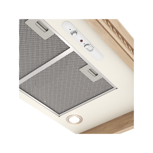 943509 GOOD, Кухонная вытяжка ELIKOR Бельведер Флореале 90П-650-П3Д бежевый/дуб неокр фото 8