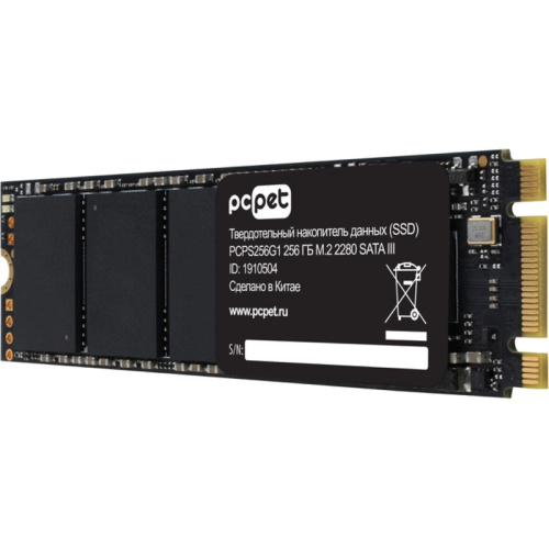 PCPS256G1 Твердотельный накопитель PC Pet SATA-III 256GB PCPS256G1 M.2 2280 OEM [PCPS256G1] фото 4