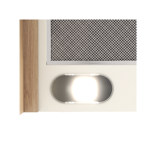 840506 GOOD, Кухонная вытяжка ELIKOR Ротонда 50П-650-П3Л бежевый/дуб неокр. фото 6