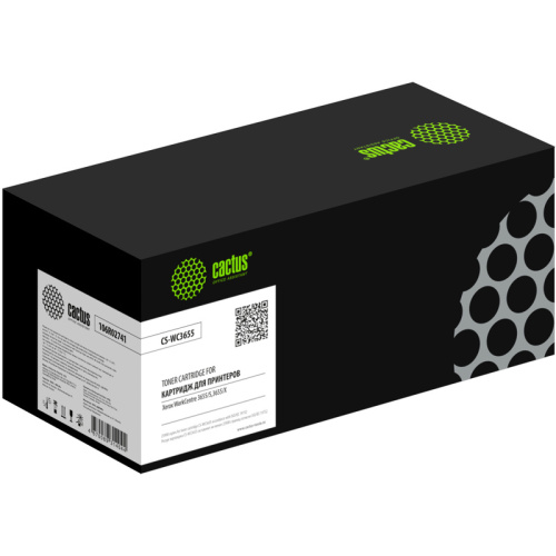 -/ Картридж лазерный Cactus CS-WC3655 106R02741 черный (25900стр.) для Xerox Workcentre 3655