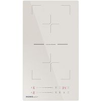 Встраиваемая варочная панель HOMSAir/ Индукционная варочная панель с Flex Zone и Booster HOMSair HIC32SBG, 30 см, 2 конфорки, мощность конфорок 1200, 2000, сенсорное управление, бустер, автоматическое выключение, 9 уровней мощности, блокировка панели, тай