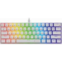 1920562 Клавиатура Oklick K763W механическая белый USB беспроводная BT/Radio Multimedia for gamer LED (1920562)