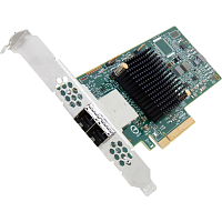 H5-25460-001 Контроллер/ LSI SAS 9300-8e SGL (8-Port Ext, 12Gb/s SATA+SAS, PCIe 3.0 HBA)