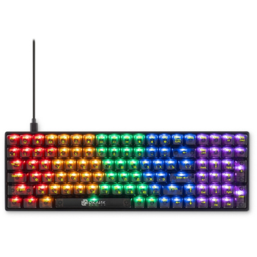 1790371 Клавиатура Oklick 915GK механическая черный USB for gamer (1790371) фото 9 1790371 Клавиатура Oklick 915GK механическая черный USB for gamer (1790371) фото 9