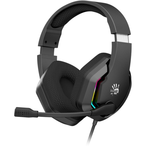 G260 Наушники с микрофоном A4Tech Bloody G260 черный 2м мониторные USB оголовье (G260) фото 3 G260 Наушники с микрофоном A4Tech Bloody G260 черный 2м мониторные USB оголовье (G260) фото 3
