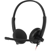 1532022 Наушники с микрофоном Оклик HS-L900 черный 2.8м накладные оголовье (1532022)