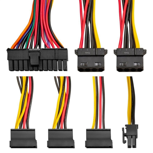 ES261566RUS Блок питания 350W ExeGate UNS350 (ATX, 12cm fan, 24pin, 4pin, 3xSATA, 2xIDE) фото 4
