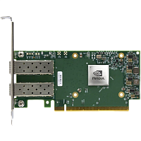 MCX623106AN-CDAT Сетевая карта/ CX623106A ConnectX-6 Dx EN adapter card, 100GbE, Dual-port QSFP56, PCIe 4.0 x16, No Crypto, Tall Bracket