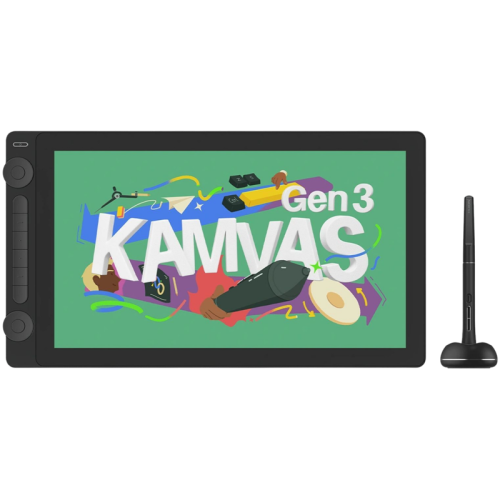 KAMVAS16Gen3Black Интерактивный дисплей/ Сенсорный монитор Huion KAMVAS 16 Gen 3 Black KAMVAS16Gen3Black Интерактивный дисплей/ Сенсорный монитор Huion KAMVAS 16 Gen 3 Black