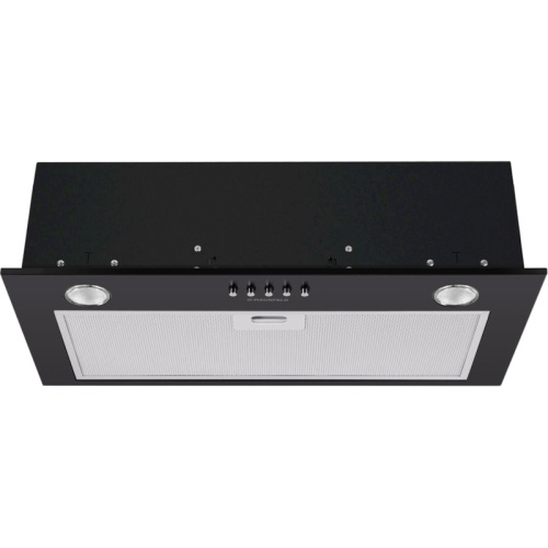 CrosbySingl5028BLACK ВЫТЯЖКА MAUNFELD/ Тип: полновстраиваемая, Цвет: черный, Управление: кнопочное, Ширина, мм: 500 фото 3