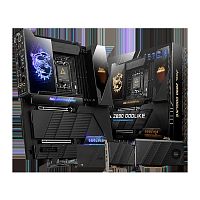 MEGZ890GODLIKE Материнская плата MSI MEG Z890 GODLIKE Z890, LGA1851, 4*DDR5, 2*PCIEx16, 1*PCIEx4, 8*M.2, 7*TypeC, 8*USB3.2Gen2, 4*USB3.2Gen1, 4*USB2.0, 4*SATA3.0, 10G, 5G, 2xType-C(DP), E-ATX, RTL