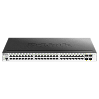 DGS-3000-52L/B1A Коммутатор/ 48 x 10/100/1000 Base-TX (1000 мбит/с), 4 x SFP