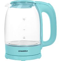 MGK-613GR Чайник MAUNFELD/ Чайник MAUNFELD, объем 1.7 л, закрытая спираль, цвет зеленый