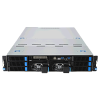 90SF02M3-M01090 Серверная платформа/ ASUS ESC4000A-E12-SKU1, 2U GPU, 1 x SP5 LGA6096 EPYC 9004 (400W), 12DIMM DDR5, 2 x 2.5" SATA/SAS*/NVMe + 2 x 3.5" SATA/SAS*/NVMe + 2 x 3.5" SATA/SAS*,2 x GbE LAN (I350), 1+1 2600W