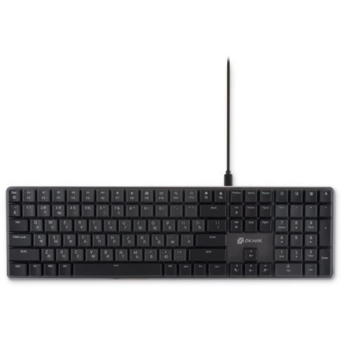 1901086 Клавиатура Oklick K953X механическая черный/серый USB Multimedia LED (1901086) фото 7 1901086 Клавиатура Oklick K953X механическая черный/серый USB Multimedia LED (1901086) фото 7