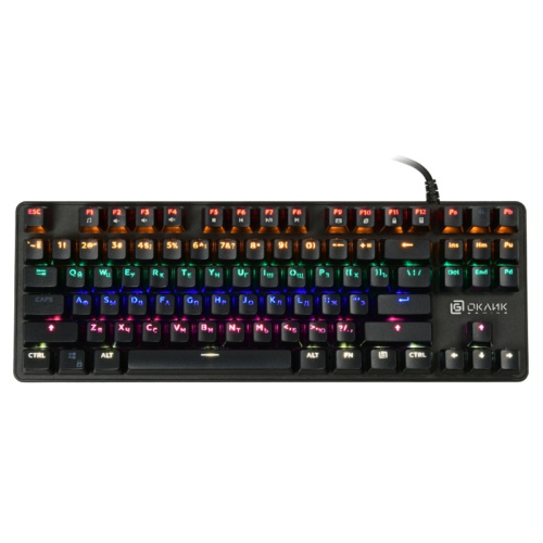 1176616 Клавиатура Oklick 969G SHOTGUN механическая черный USB Multimedia for gamer LED фото 6 1176616 Клавиатура Oklick 969G SHOTGUN механическая черный USB Multimedia for gamer LED фото 6