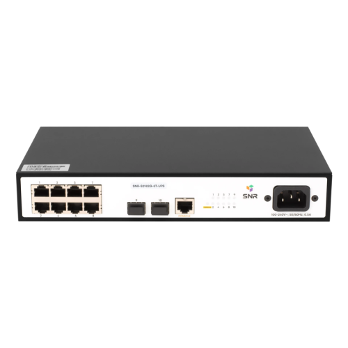 SNR-S2982G-8T-UPS Коммутатор/ Управляемый коммутатор уровня 2 SNR-S2982G-8T-UPS