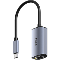 UE10C Адаптер/ Aluminum Portable USB-C to Gigabit Ethernet Adapter, Compatible with Laptop, MacBook, Surface, PC with Windows, XP, Mac/Linux and more