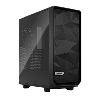 FD-C-MES2C-03 Корпус ПК без блока питания/ Case Fractal Design Meshify 2 Compact TG Light Tint, Midi-Tower, 1x120mm + 2x140mm, 2xUSB-A 3.2 + 1xUSB 3.2 Type-C ATX, mATX, mITX Black