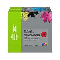 -/ Картридж струйный Cactus CS-CL38 многоцветный (9мл) для Canon Pixma iP1800/iP1900/iP2500/iP2600/MP14