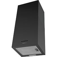 PHLOXPush40Black Кухонная вытяжка HOMSair/ Кухонная вытяжка HOMSair PHLOX Push 40 черный, механическое управление, LED освещение, максимальная производительность 700 м3/ч, уровень шума 54 дБ, цвет черный