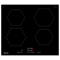 Встраиваемая варочная панель MONSHER/ Индукционная варочная поверхность Monsher, 60 см 9 уровней мощности, инвертер, бустер, блокировка управления, Stop and Go, таймер, автоматическое отключение, сенсорное управление, индикатор остаточного тепла, 5 цифров