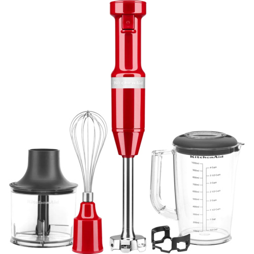 5KHBV83EER Погружной блендер KitchenAid с аксессуарами,Красный