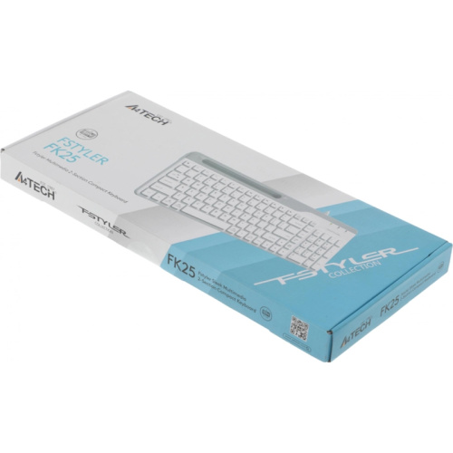 FK25WHITE Клавиатура A4Tech Fstyler FK25 белый/серый USB slim фото 16 FK25WHITE Клавиатура A4Tech Fstyler FK25 белый/серый USB slim фото 16