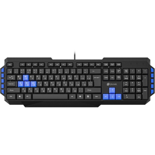 337452 Клавиатура Oklick 750G FROST WAR черный/черный USB Multimedia for gamer (337452) 337452 Клавиатура Oklick 750G FROST WAR черный/черный USB Multimedia for gamer (337452)