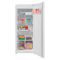 MFFR116NFW Морозильная камера MAUNFELD/ Морозильная камера MAUNFELD, ВхШхГ 1155х475х580 мм, общий объем 122 л, стандартный компрессор, NoFrost, электронное управление, перенавешиваемые двери, энергоэффективность А+, уровень шума 40 дБ, цвет белый