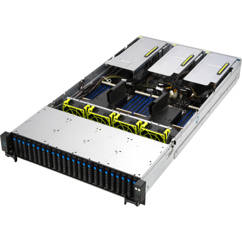 90SF01G3-M00XR0 Серверная платформа/ ASUS RS720A-E11-RS24U, 2U, 2x SP3 LGA 4094 (280W), 32x DDR4 3200, 24x 2.5" hsbs (16xNVMe + 8NVMe/SATA/SAS*), 2 x M.2 22110 (SATA/PCIe), up to 9 PCIE: 2x PCIe x8 or 1x PCIe x16 + 1x PCIe x8 + 1x PCIe x16 or OCP 3.0 NIC фото 2 90SF01G3-M00XR0 Серверная платформа/ ASUS RS720A-E11-RS24U, 2U, 2x SP3 LGA 4094 (280W), 32x DDR4 3200, 24x 2.5" hsbs (16xNVMe + 8NVMe/SATA/SAS*), 2 x M.2 22110 (SATA/PCIe), up to 9 PCIE: 2x PCIe x8 or 1x PCIe x16 + 1x PCIe x8 + 1x PCIe x16 or OCP 3.0 NIC фото 2