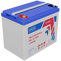 HRL12-330W Батарея Vektor Battery серия HRL, HRL 12-330W, напряжение 12В, емкость 90 Ач (разряд 10 часов), макс. ток разряда (5 сек.) 900 А, макс. ток заряда 27 А, свинцово-кислотная типа AGM, клеммы М6, ДxШxВ 260x168x212мм., вес 25 кг., срок службы 12 ле