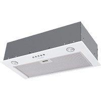 CrosbySingl5028WHITE ВЫТЯЖКА MAUNFELD/ Тип: полновстраиваемая, Цвет: белый, Управление: кнопочное, Ширина, мм: 500