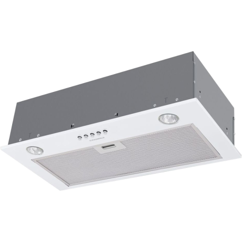 CrosbySingl5028WHITE ВЫТЯЖКА MAUNFELD/ Тип: полновстраиваемая, Цвет: белый, Управление: кнопочное, Ширина, мм: 500