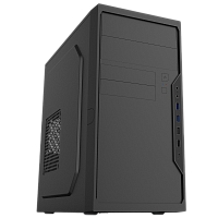 FL-733R-FZ500R-U32 Корпус с блоком питания 500Вт./ Case Foxline FL-733R, mATX, 2x5.25EXT, 2x3.5EXT, 5x3.5INT, 2xUSB3.0, 2xUSB2.0, HDA, w/o FAN, w/500W ATX PSU, w/1.2m EU pwr cord