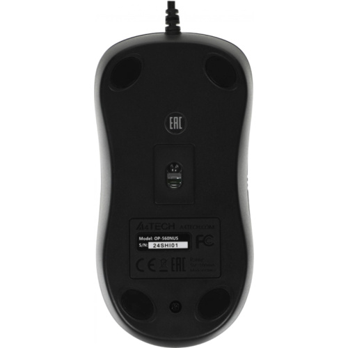 OP-560NUS Мышь A4Tech OP-560NUS черный оптическая 1200dpi silent USB 2but фото 2 OP-560NUS Мышь A4Tech OP-560NUS черный оптическая 1200dpi silent USB 2but фото 2