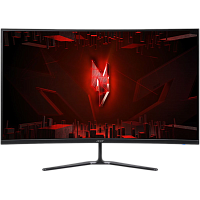 UM.JE0CD.302 Монитор/ Acer ED320QUS3bmiipx 31,5'', ZeroFrame, Curved 1500R, Black, VA, 2560x1440, 1ms, 250cd, 180Hz, 2xHDMI(2.0), DP(1.4), Speakers 2Wx2, FreeSync, HDR 10, Vesa:100x100