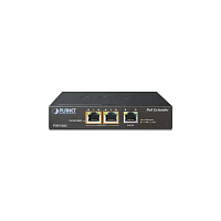 POE-E202 PoE расширитель/ PLANET 1-Port 802.3at PoE+ to 2-Port 802.3af/at Gigabit PoE Extender
