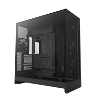 CM-H92FB-01 Корпус без блока питания/ Case NZXT H9 Flow (2025), Midi-Tower, TG, 3x140mm + 1x120mm, 2xUSB-A 3.2 + 1xUSB-C 3.2, E-ATX, ATX, mATX, mITX Black