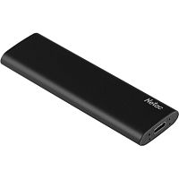 NT01ZSLIM-001T-32BK Накопитель SSD Netac USB-C 1Tb NT01ZSLIM-001T-32BK Z Slim 1.8" черный