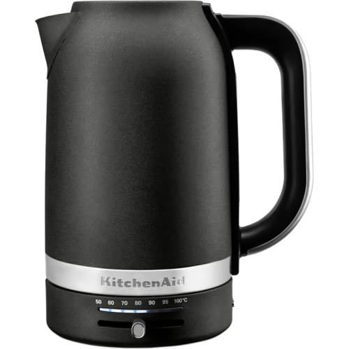 5KEK1701EBK Электрочайник KitchenAid, термо-контроль, 1.7 л., черный