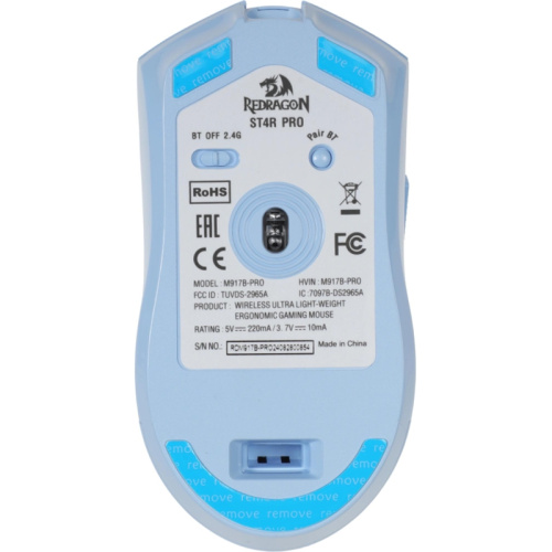 72267 Мышь USB WRL ST4R PRO BLUE 72267 REDRAGON фото 2