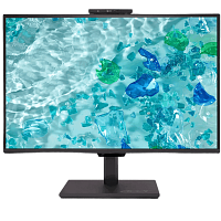 UM.QB8CD.G01 Монитор/ ACER B248YGbemiqprcuzx 23,8'', ZeroFrame, Black, PCR 85% + OBP 5%, 16:9, IPS, 1920x1080, 4ms, 300cd, 120Hz, 1xHDMI(2.0) + 1xDP(1.2) + 1xDP Out + Type-C(PD100W) + 1xDP Out + RJ45 + USB Hub(3.2) + USB-B(2up 3down) + Webcam + SPK + Audi