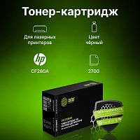 -/ Картридж лазерный Cactus CS-CF280AS CF280A черный (2700стр.) для HP LJ Pro 400/M401/M425